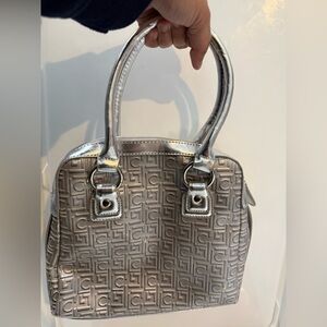 Silver Liz claiborne handbag